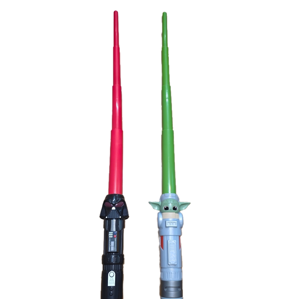 Hasbro Star Wars Extendable Lightsaber Darth Vader and Grogu